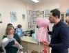 Коваль провідав малюка, який народився після загибелі батька-захисника (ФОТО)