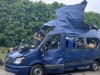 Жахливі кадри з Сумщині після удару російським «Ланцетом» по рейсовому автобусу