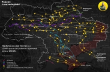 Показали на мапі, як над Рівненщиною летіли ворожі безпілотники